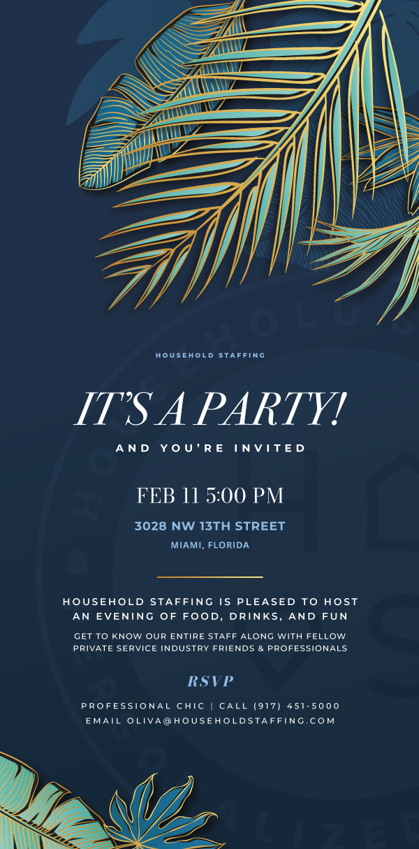 HS party invite