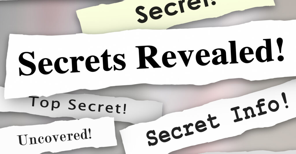 secrets revealed!